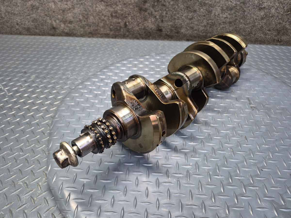 08-11 Mercedes W221 S63 AMG M156 6.3L Engine Motor Crankshaft Unit OEM