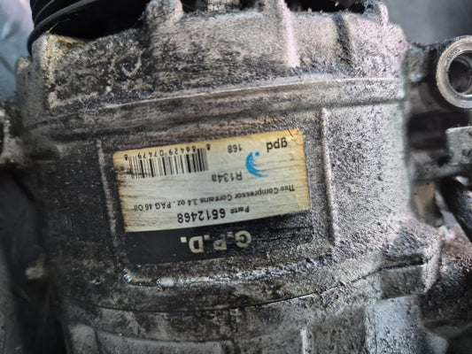 08-11 Mercedes W221 S63 AMG M156 6.3L A/C Air Conditioning Compressor G.p.d