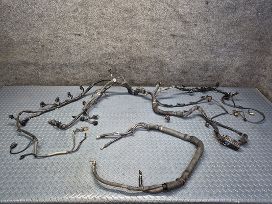 2009 Mercedes W221 S63 AMG M156 6.3 Engine & Battery Wire Wiring Harness Set OEM