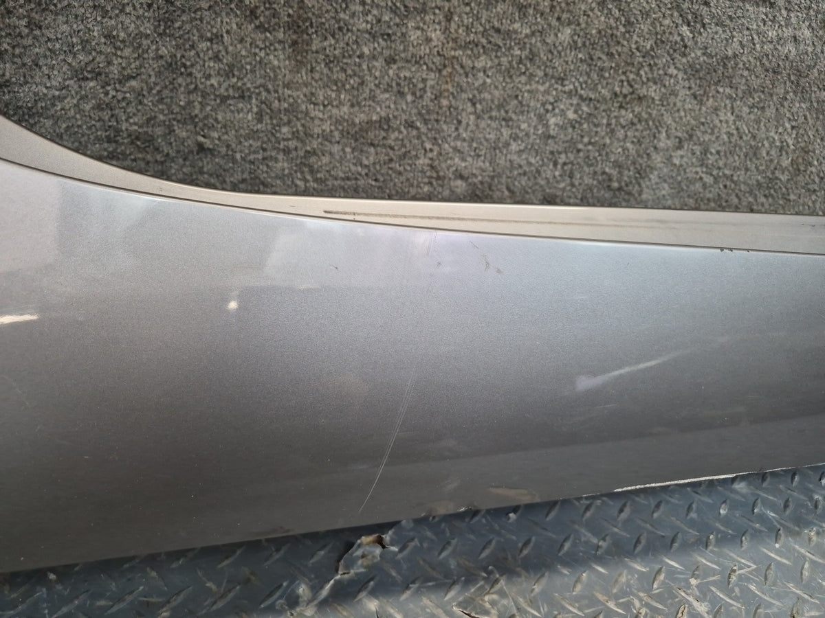 03-08 BMW E85 Z4 Left & Right Side Skirt Rocker Panel Molding Gray Set 101K OEM