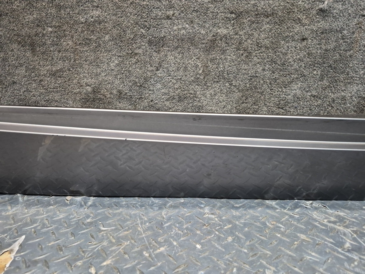 03-08 BMW E85 Z4 Left & Right Side Skirt Rocker Panel Molding Gray Set 101K OEM