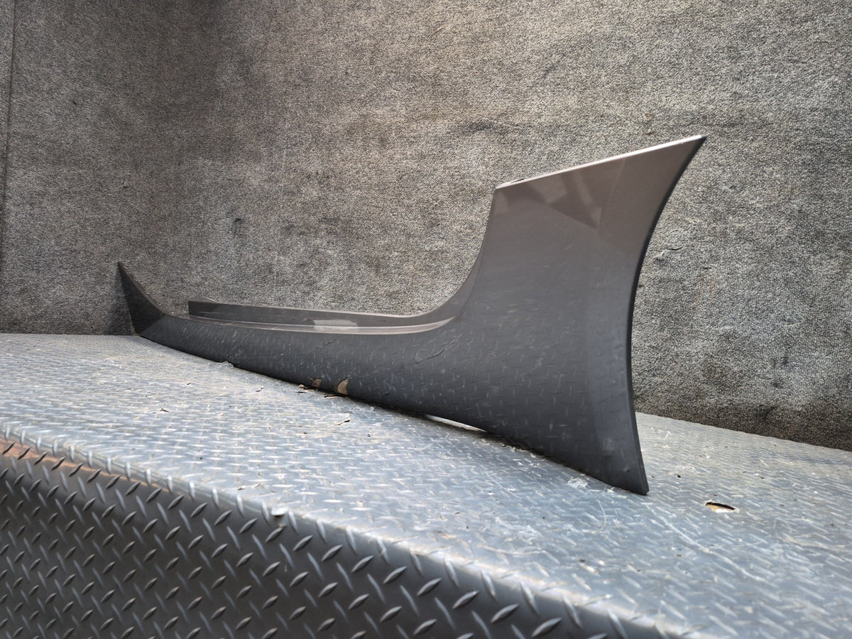 03-08 BMW E85 Z4 Left & Right Side Skirt Rocker Panel Molding Gray Set 101K OEM