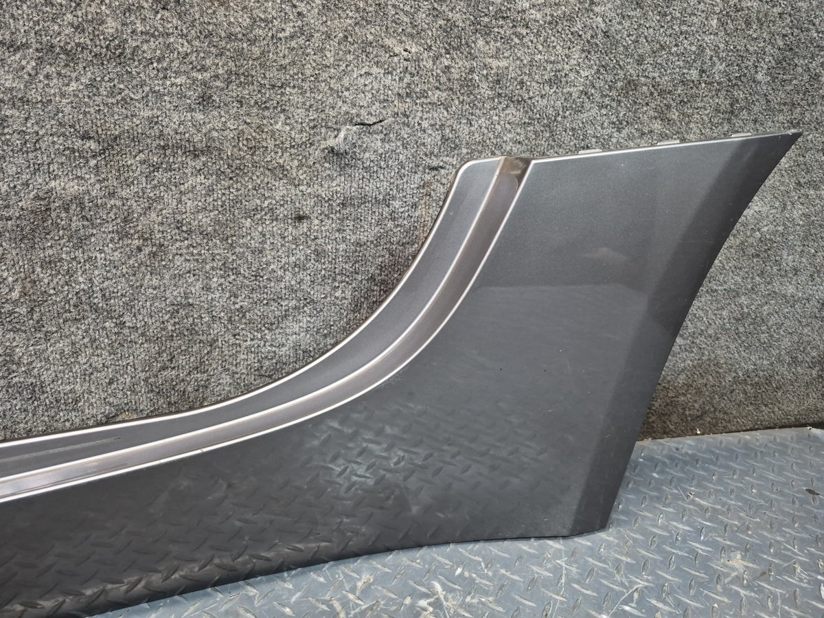 03-08 BMW E85 Z4 Left & Right Side Skirt Rocker Panel Molding Gray Set 101K OEM