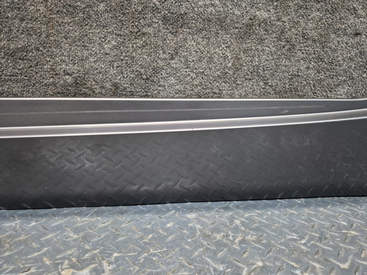 03-08 BMW E85 Z4 Left & Right Side Skirt Rocker Panel Molding Gray Set 101K OEM