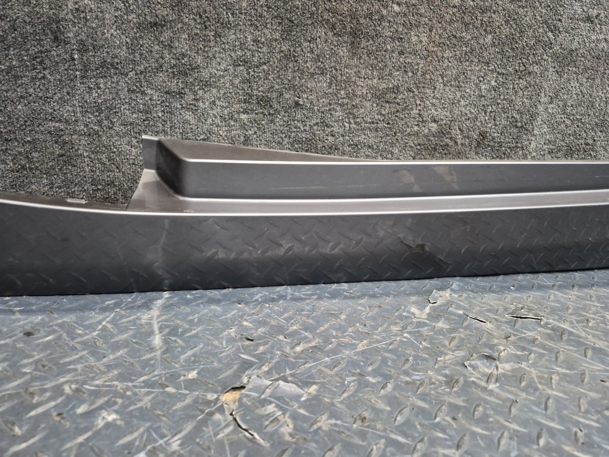 03-08 BMW E85 Z4 Left & Right Side Skirt Rocker Panel Molding Gray Set 101K OEM