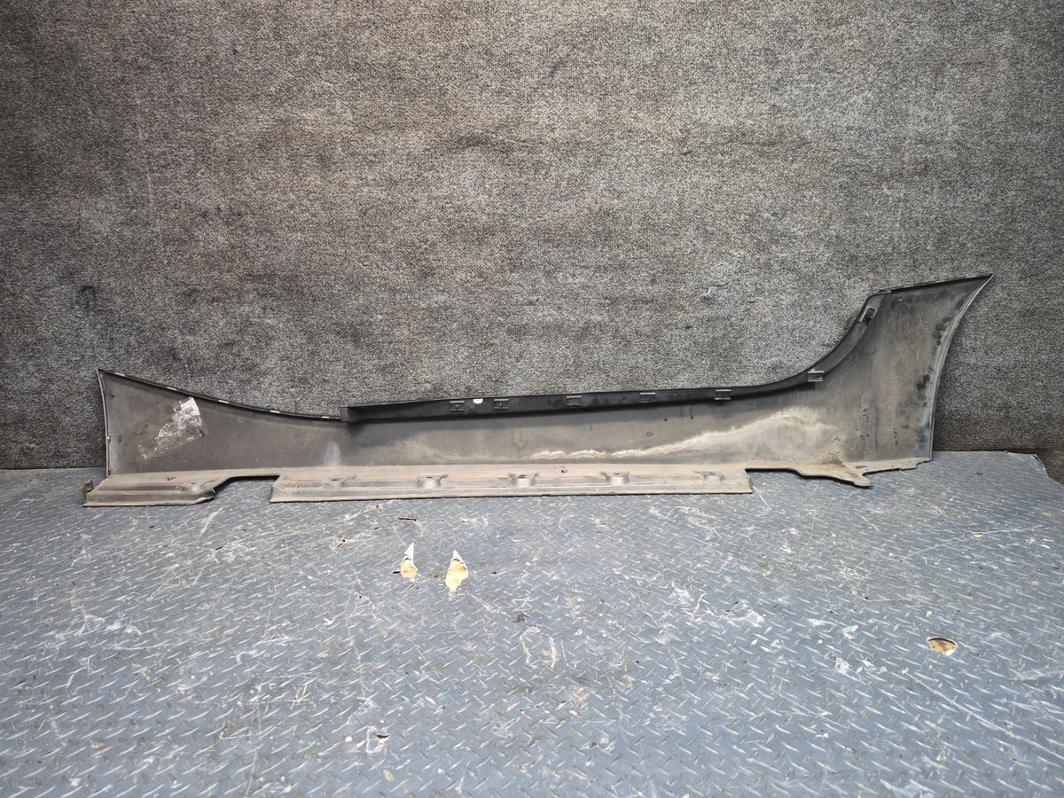03-08 BMW E85 Z4 Left & Right Side Skirt Rocker Panel Molding Gray Set 101K OEM