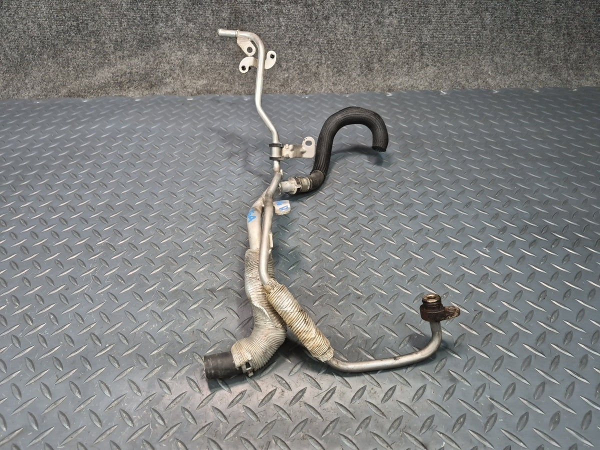 17-24 Alfa Romeo Giulia Q4 2.0L Turbo Charger Coolant Tube Line Pipe Set OEM