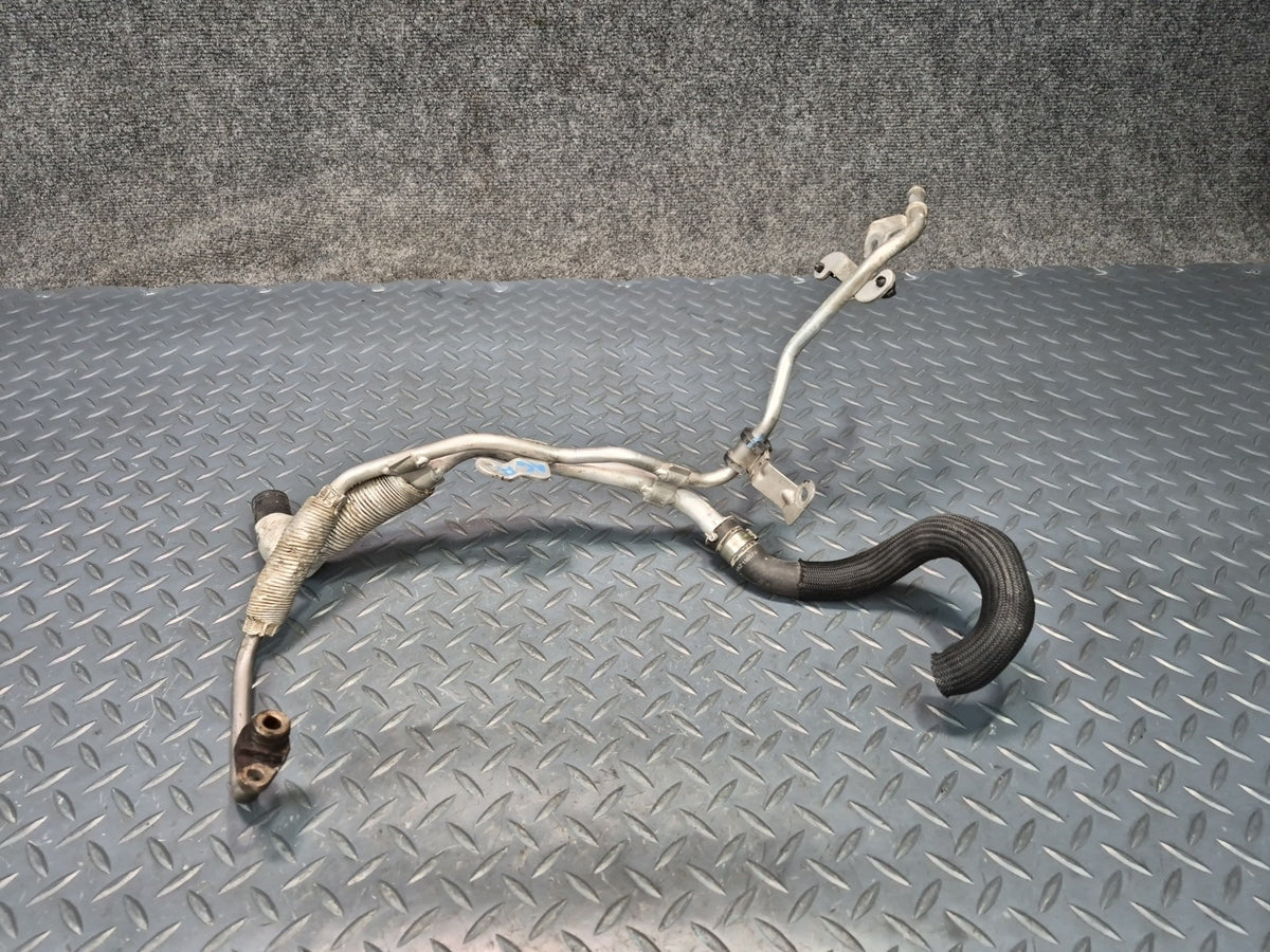 17-24 Alfa Romeo Giulia Q4 2.0L Turbo Charger Coolant Tube Line Pipe Set OEM