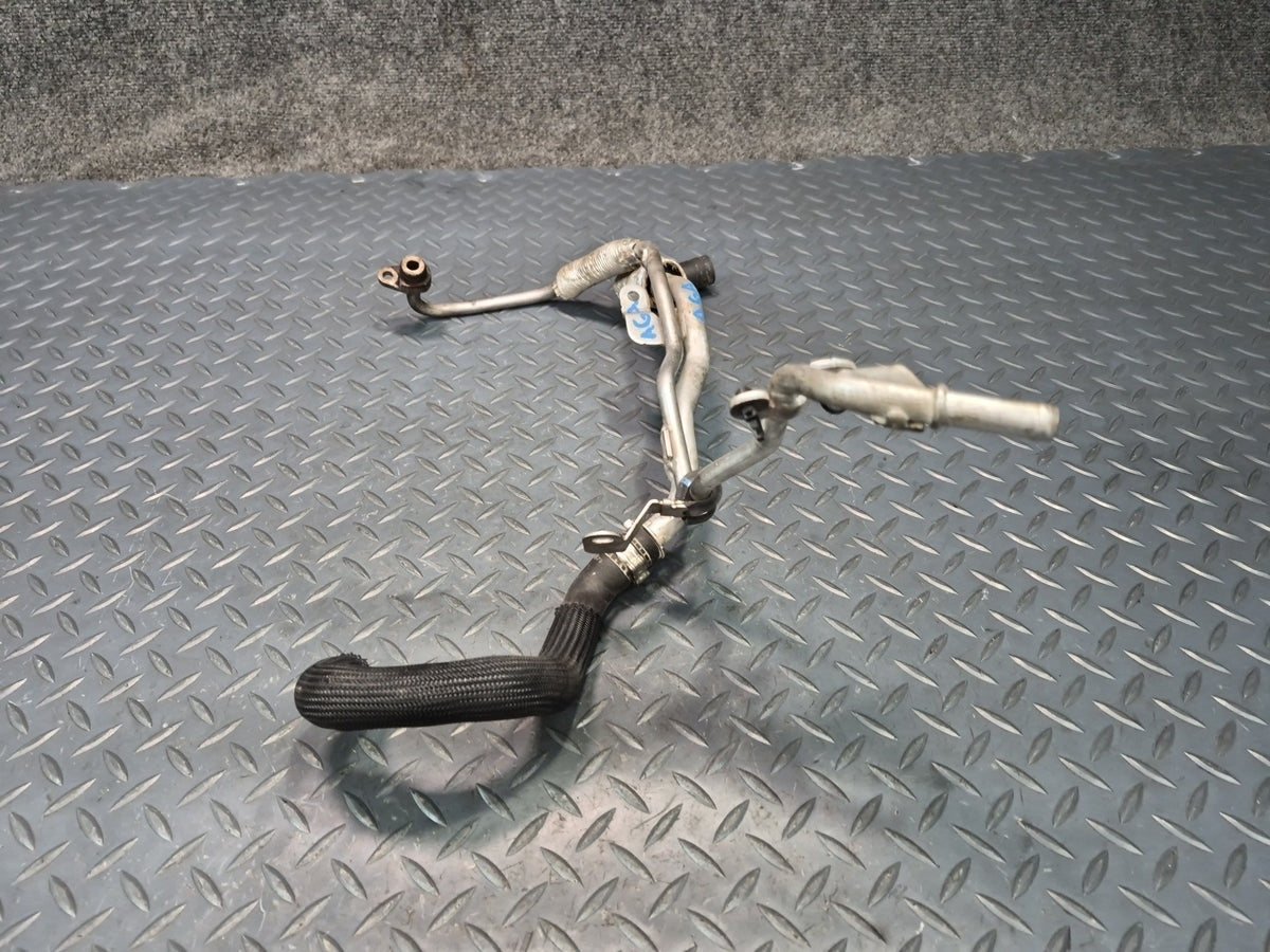 17-24 Alfa Romeo Giulia Q4 2.0L Turbo Charger Coolant Tube Line Pipe Set OEM