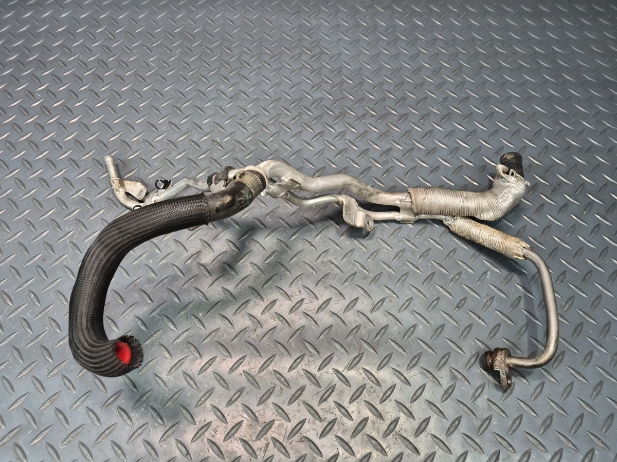17-24 Alfa Romeo Giulia Q4 2.0L Turbo Charger Coolant Tube Line Pipe Set OEM