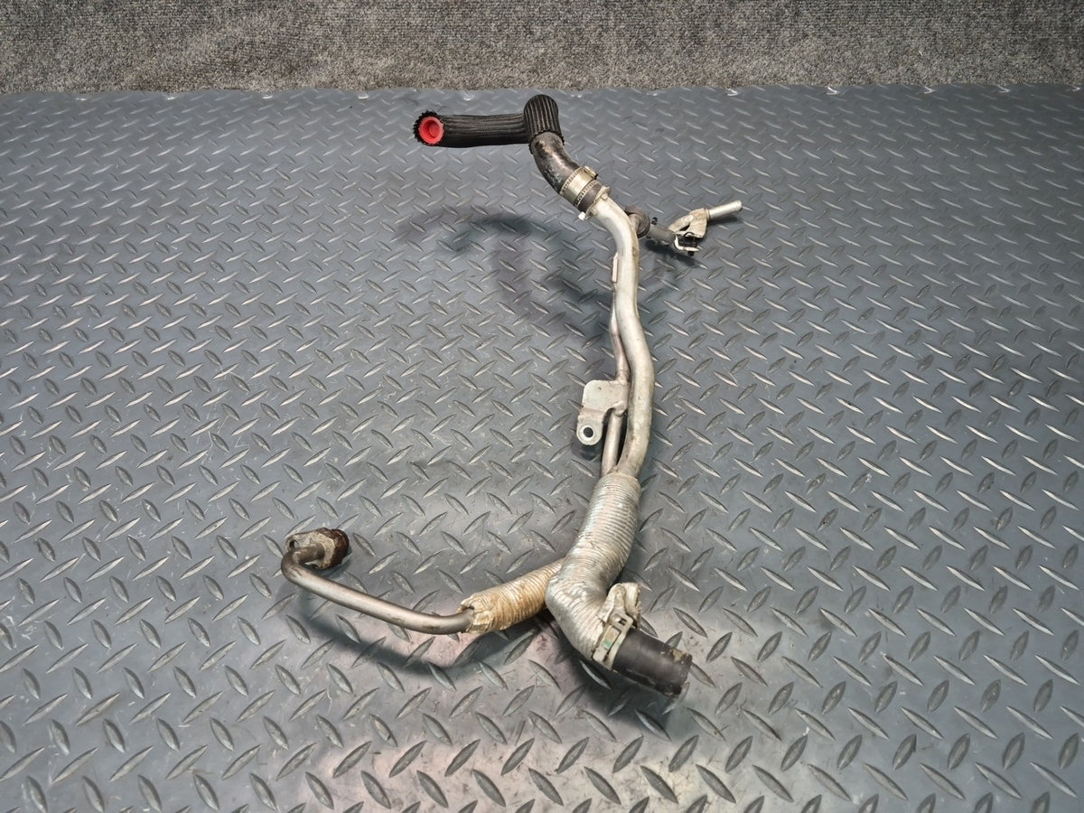 17-24 Alfa Romeo Giulia Q4 2.0L Turbo Charger Coolant Tube Line Pipe Set OEM