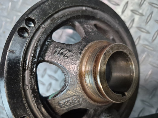 08-11 Mercedes W221 S63 AMG 6.3L M156 Crankshaft Pulley Harmonic Balancer OEM