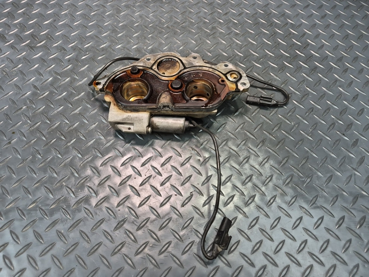 08-11 Mercedes W221 S63 AMG 6.3L M156 Right Engine Camshaft Adjuster Cover OEM