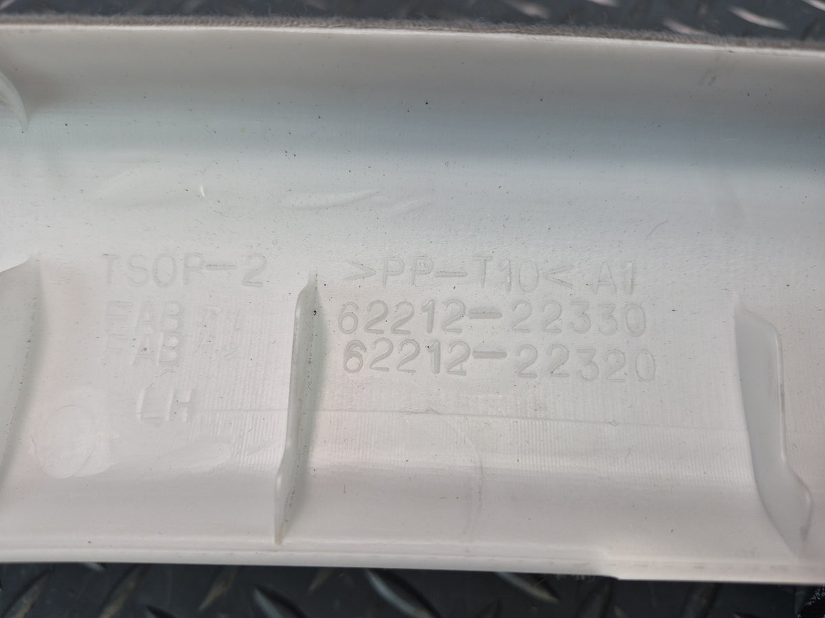 96-00 Toyota MARK2 JZX105 Set of 2 Front Interior A Pillar Trim Cover Panel OEM