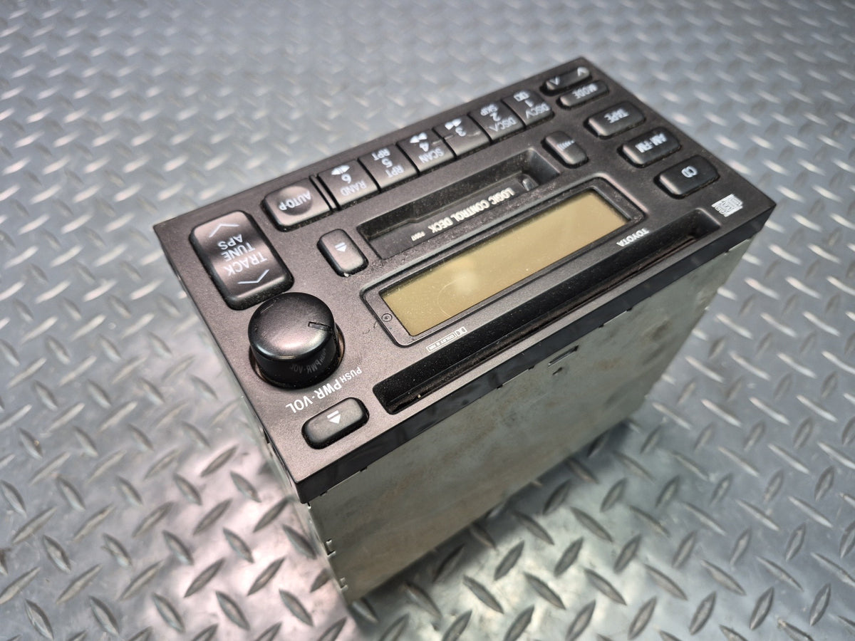 96-98 Toyota MARK2 JZX105 Pioneer Radio Stereo CD Casette Player 86120-2A300 OEM