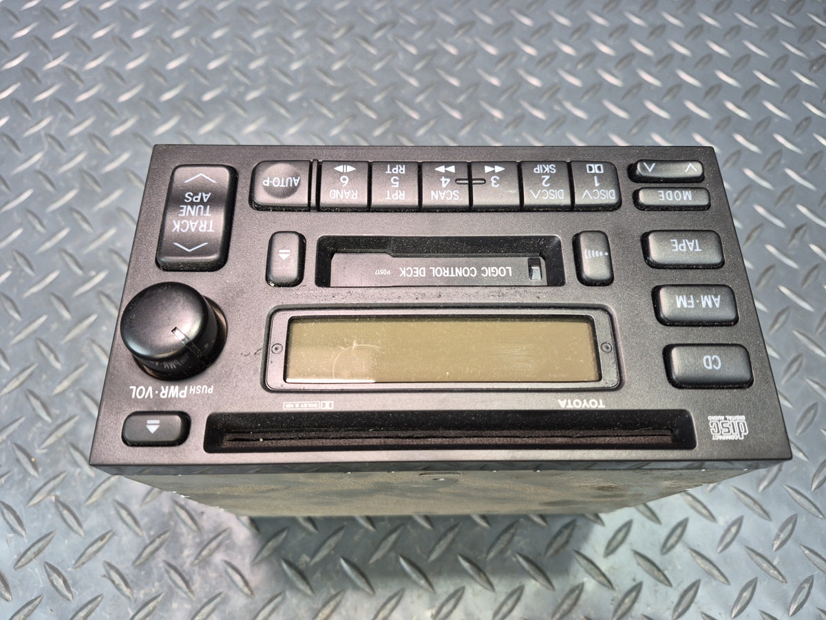 96-98 Toyota MARK2 JZX105 Pioneer Radio Stereo CD Casette Player 86120-2A300 OEM