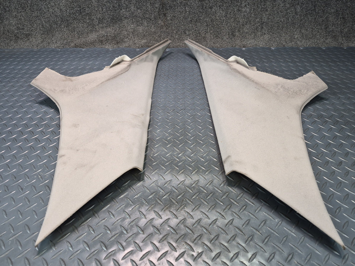 96-00 Toyota MARK2 JZX105 Grande Set of 2 Rear Interior C Pillar Trim Panel OEM