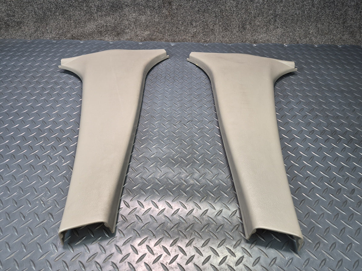 96-00 Toyota MARK2 JZX105 Set of 2 Interior B Pillar Lower Trim Cover Panel OEM