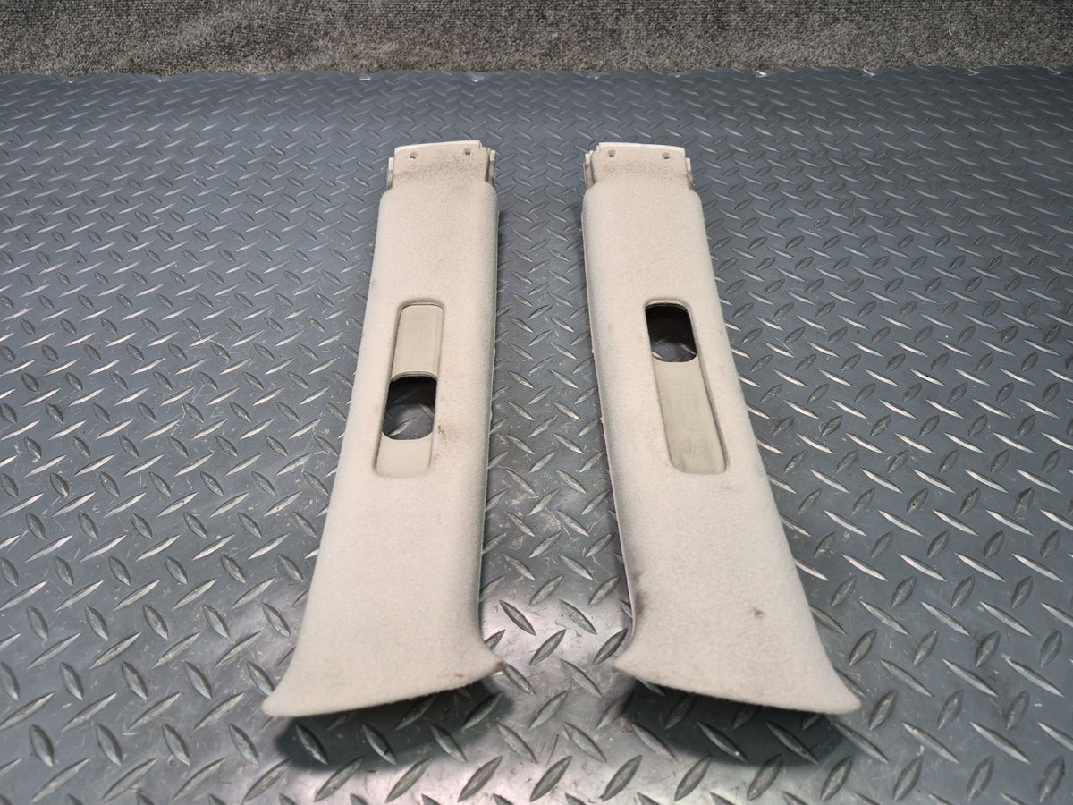 96-00 Toyota MARK2 JZX105 Set of 2 Interior B Pillar Upper Trim Cover Panel OEM