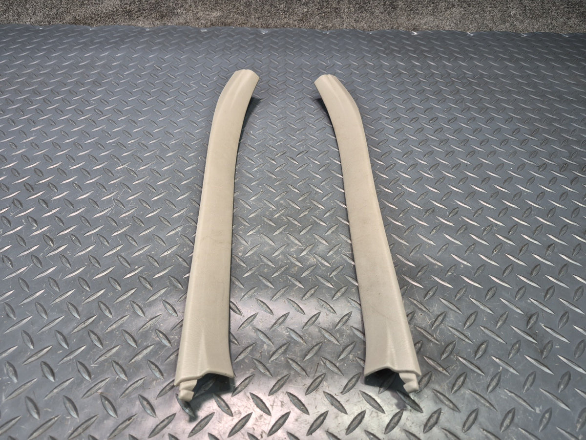 96-00 Toyota MARK2 JZX105 Grande Set of 2 Rear Door Trim Garnish Beige OEM