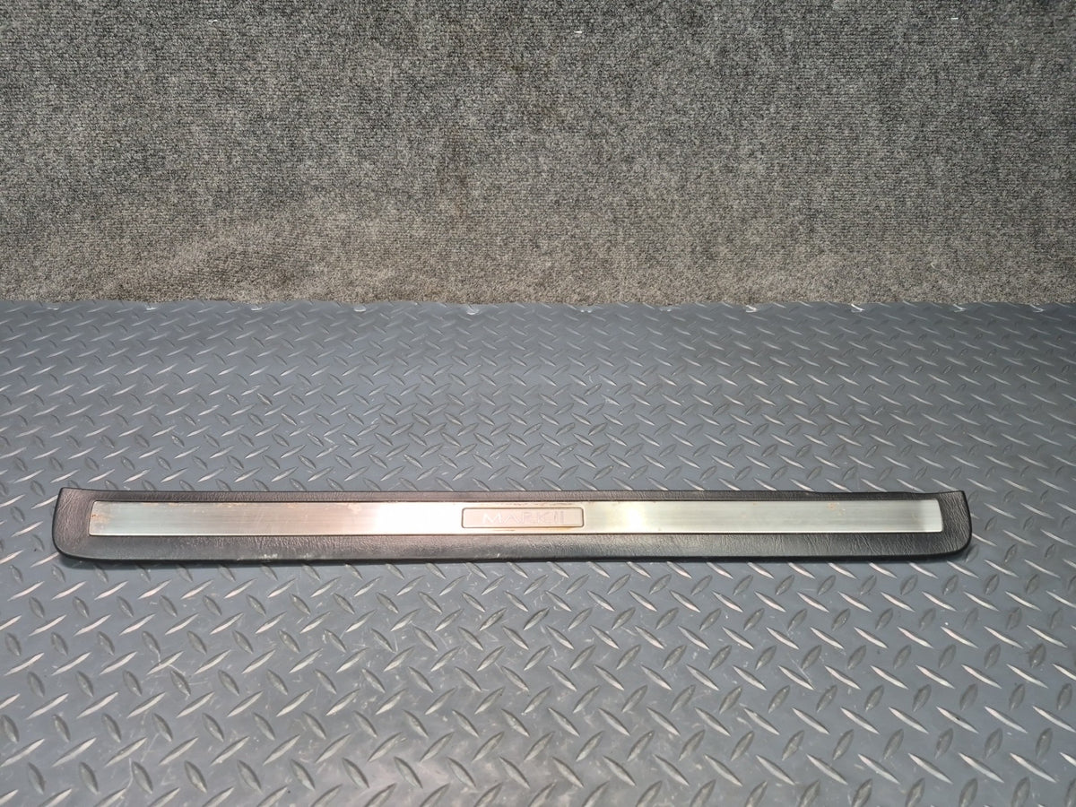 96-00 Toyota MARK2 JZX105 Set of 4 Front & Rear Door Scuff Sill Plate Trim OEM