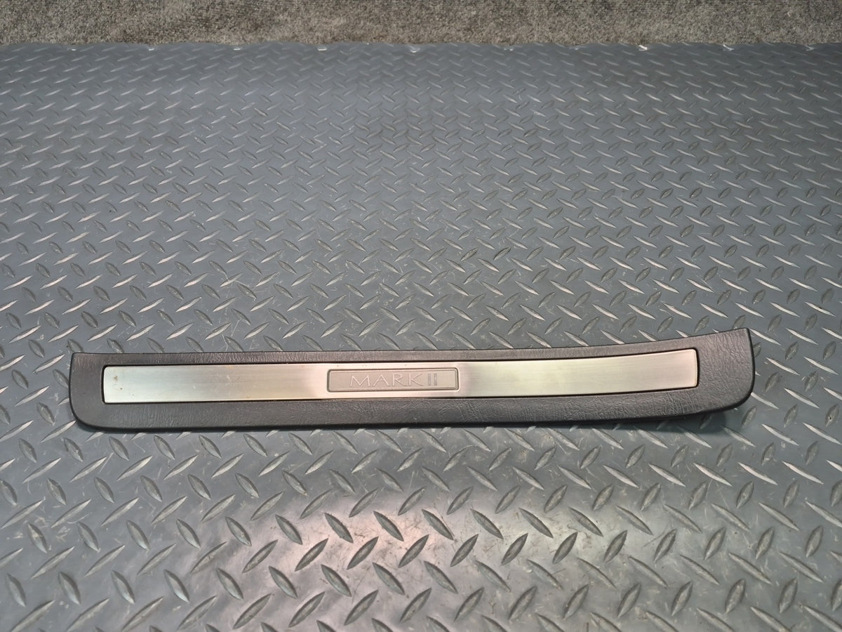 96-00 Toyota MARK2 JZX105 Set of 4 Front & Rear Door Scuff Sill Plate Trim OEM