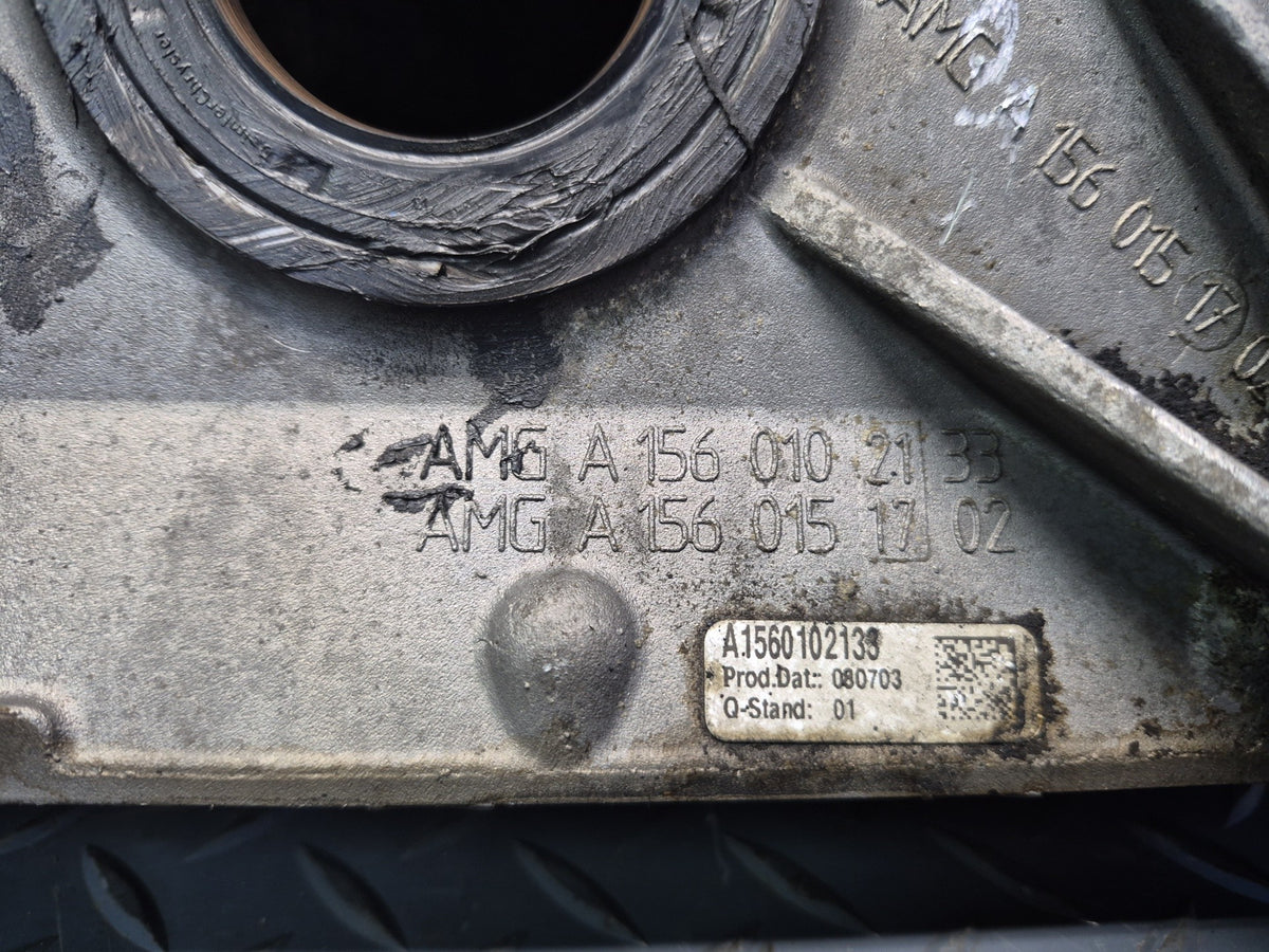 08-11 Mercedes W221 S63 AMG 6.3L M156 Engine Motor Timing Cover 1560102133 OEM