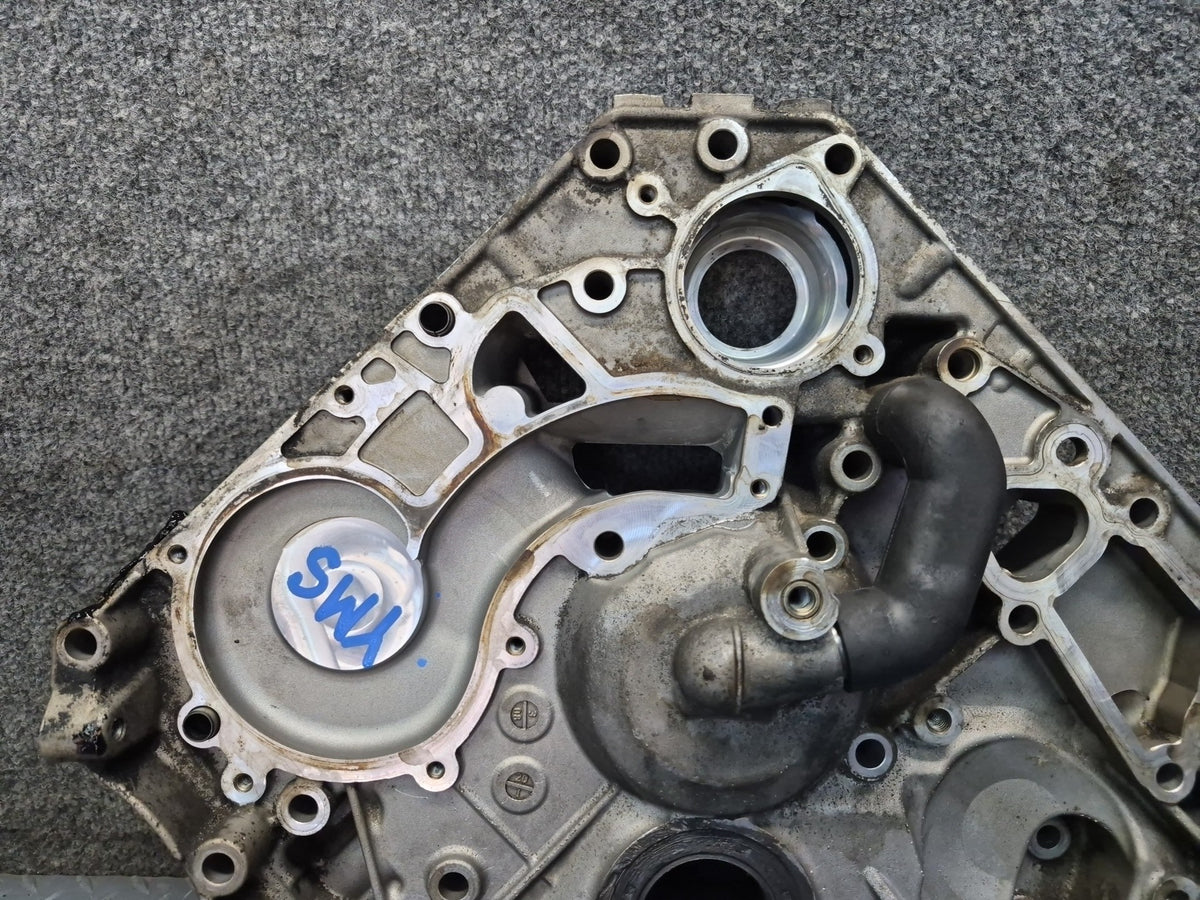 08-11 Mercedes W221 S63 AMG 6.3L M156 Engine Motor Timing Cover 1560102133 OEM