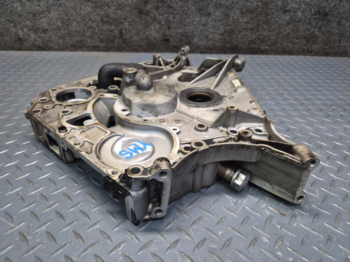 08-11 Mercedes W221 S63 AMG 6.3L M156 Engine Motor Timing Cover 1560102133 OEM