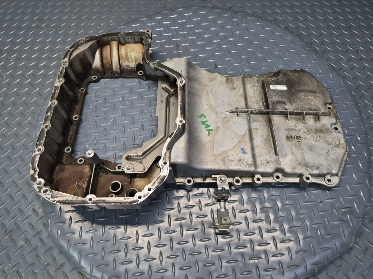 08-11 Mercedes W221 S63 AMG 6.3L M156 Engine Motor Upper Oil Pan 1560140702 OEM