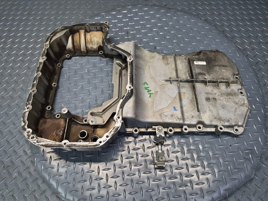 08-11 Mercedes W221 S63 AMG 6.3L M156 Engine Motor Upper Oil Pan 1560140702 OEM