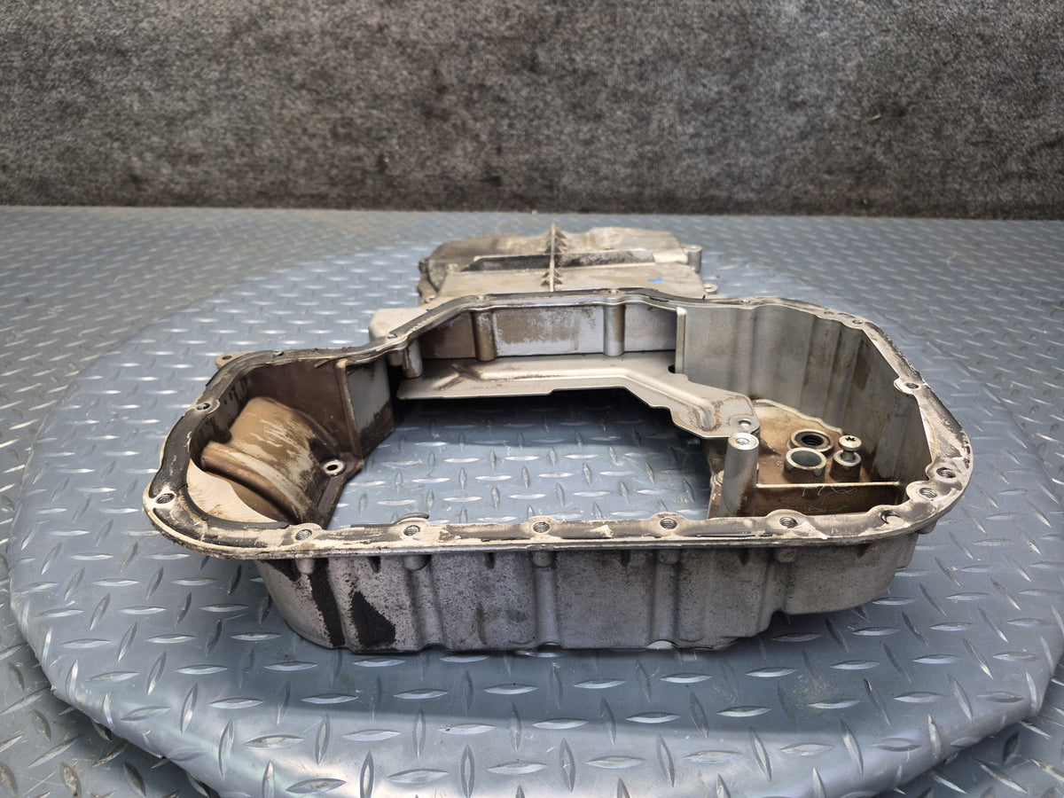 08-11 Mercedes W221 S63 AMG 6.3L M156 Engine Motor Upper Oil Pan 1560140702 OEM