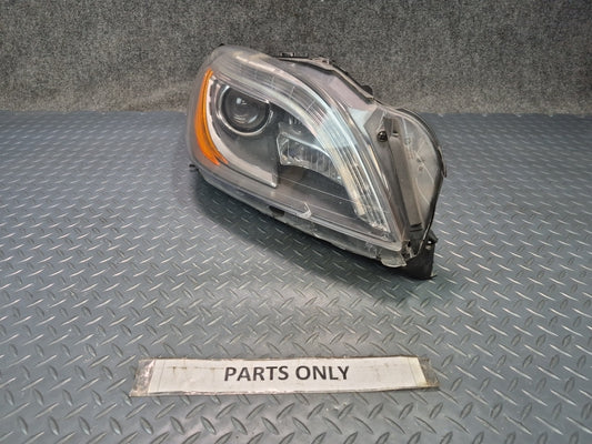 12-15 Mercedes W166 ML Front Right Adaptive Bi-xenon Headlight Lamp Defective