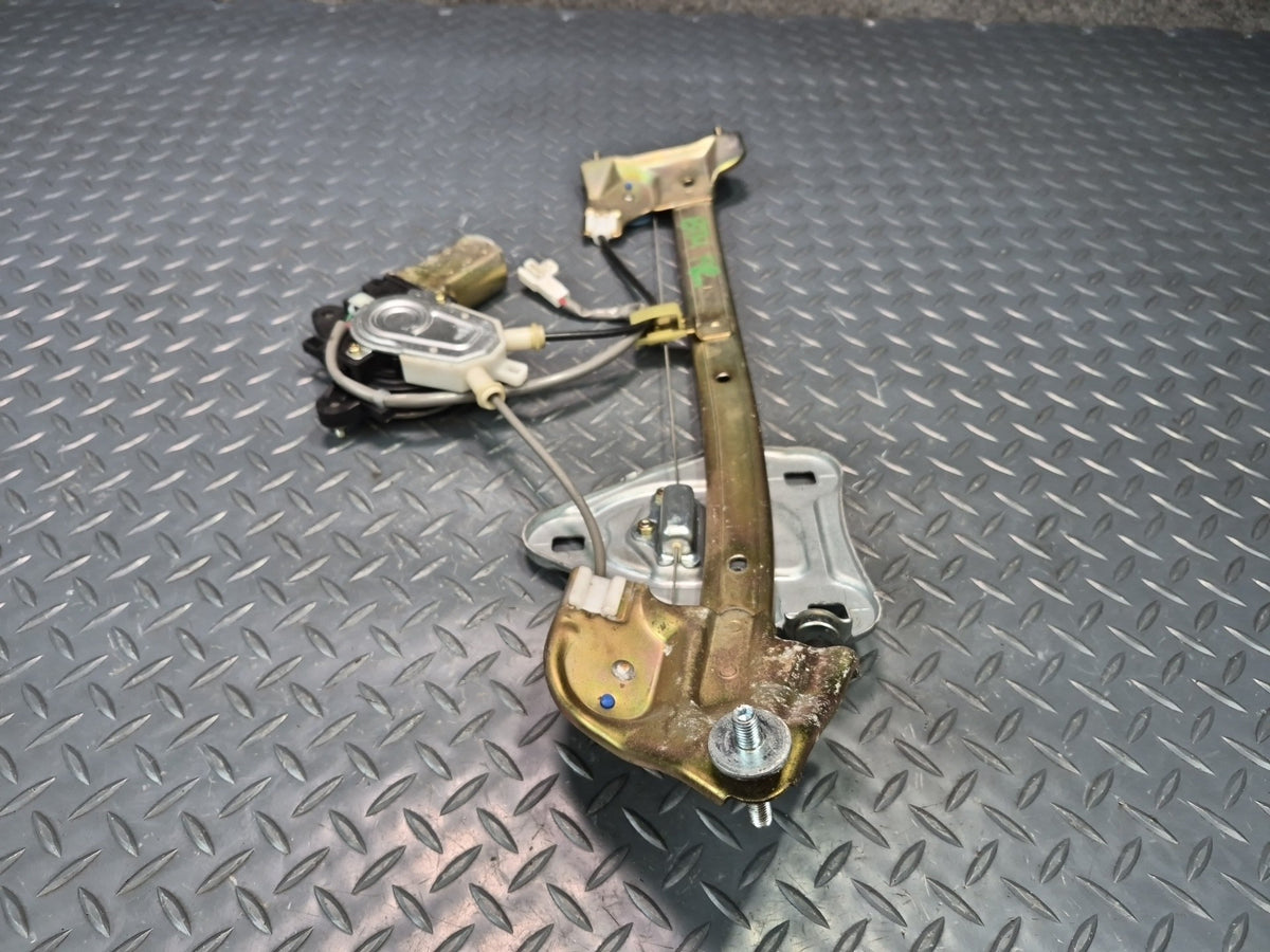 96-00 Toyota Chaser MARK2 JZX105 Rear Left Door Window Regulator w Motor OEM