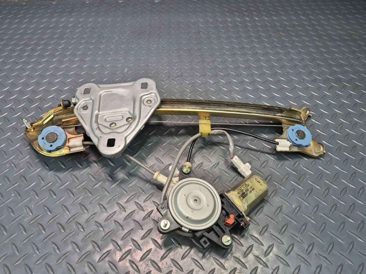 96-00 Toyota Chaser MARK2 JZX105 Rear Left Door Window Regulator w Motor OEM