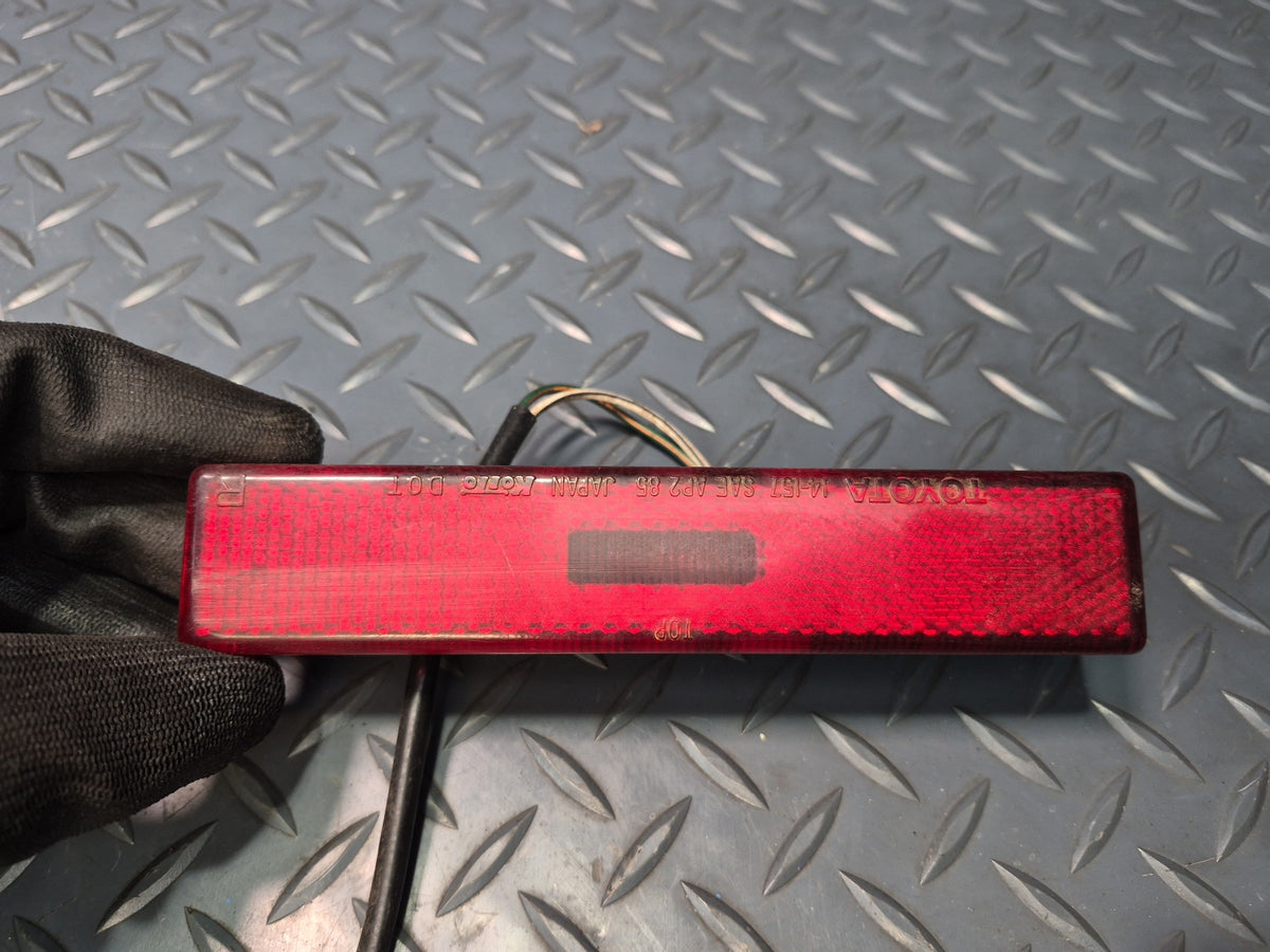89-92 Toyota Supra MA71 MK3 Set of 5 Rear Left Center Right Tail Light Lamp OEM
