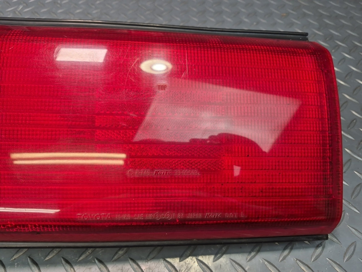 89-92 Toyota Supra MA71 MK3 Set of 5 Rear Left Center Right Tail Light Lamp OEM