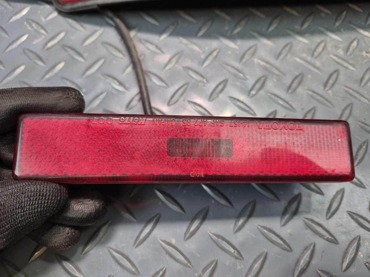 89-92 Toyota Supra MA71 MK3 Set of 5 Rear Left Center Right Tail Light Lamp OEM