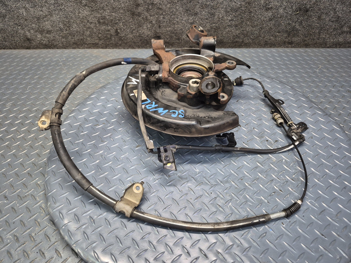 92-00 Lexus UZZ30L SC300 SC400 RWD Rear Left Spindle Knuckle Wheel Hub OEM