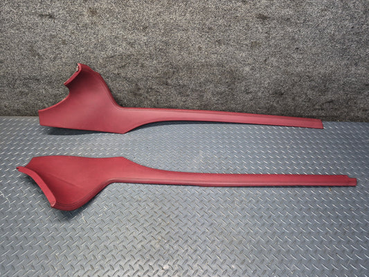 13-20 Mercedes R231 SL550 Set of 2 Center Console Left & Right Trim Panel OEM