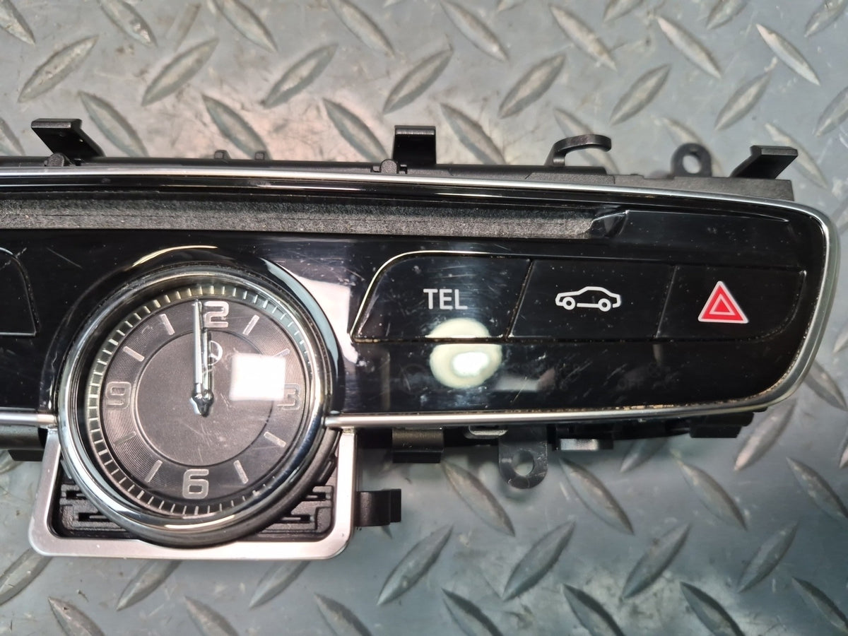 15-18 Mercedes W205 C300 Dash Clock Radio CD Player Control Panel 2228270300 OEM