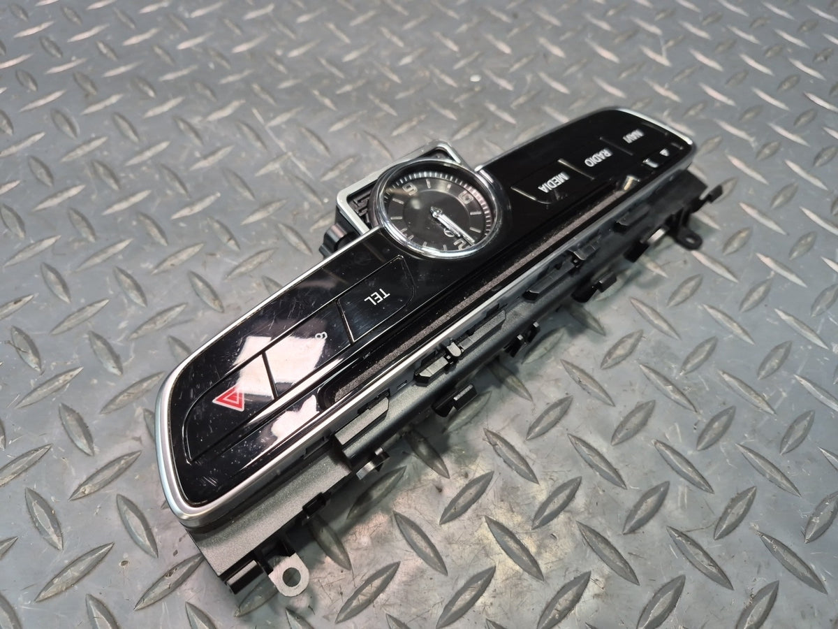 15-18 Mercedes W205 C300 Dash Clock Radio CD Player Control Panel 2228270300 OEM
