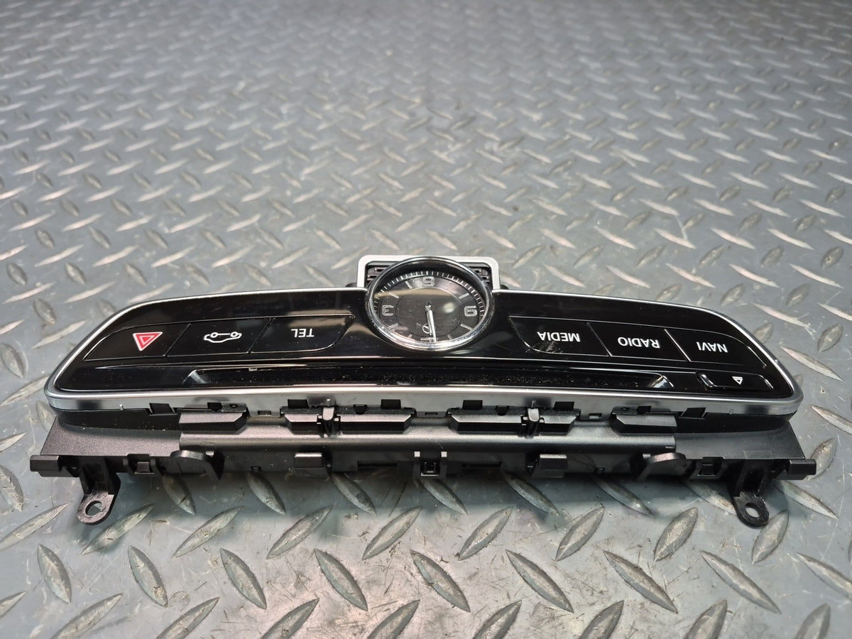 15-18 Mercedes W205 C300 Dash Clock Radio CD Player Control Panel 2228270300 OEM