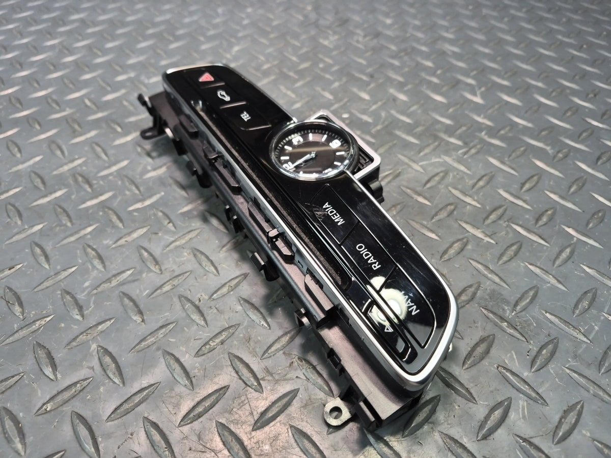 15-18 Mercedes W205 C300 Dash Clock Radio CD Player Control Panel 2228270300 OEM