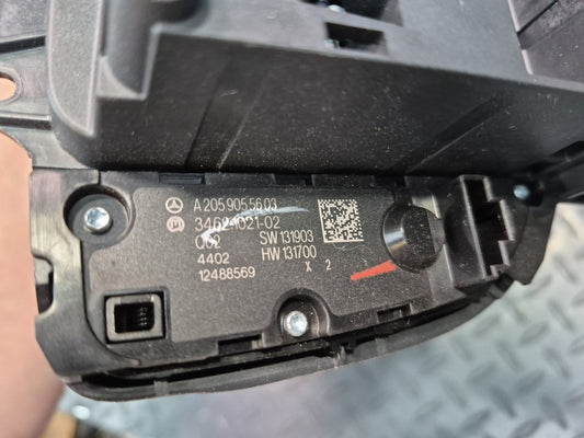 15-18 Mercedes W205 C300 Radio Audio Multimedia Control Switch 2059008726 OEM