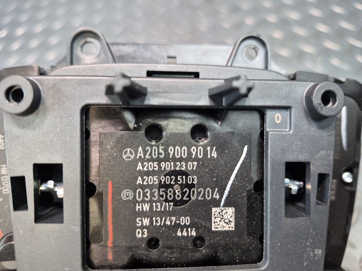 15-18 Mercedes W205 C300 Radio Audio Multimedia Control Switch 2059008726 OEM