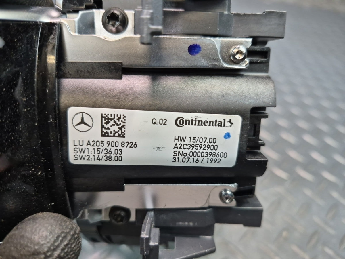 15-18 Mercedes W205 C300 Radio Audio Multimedia Control Switch 2059008726 OEM