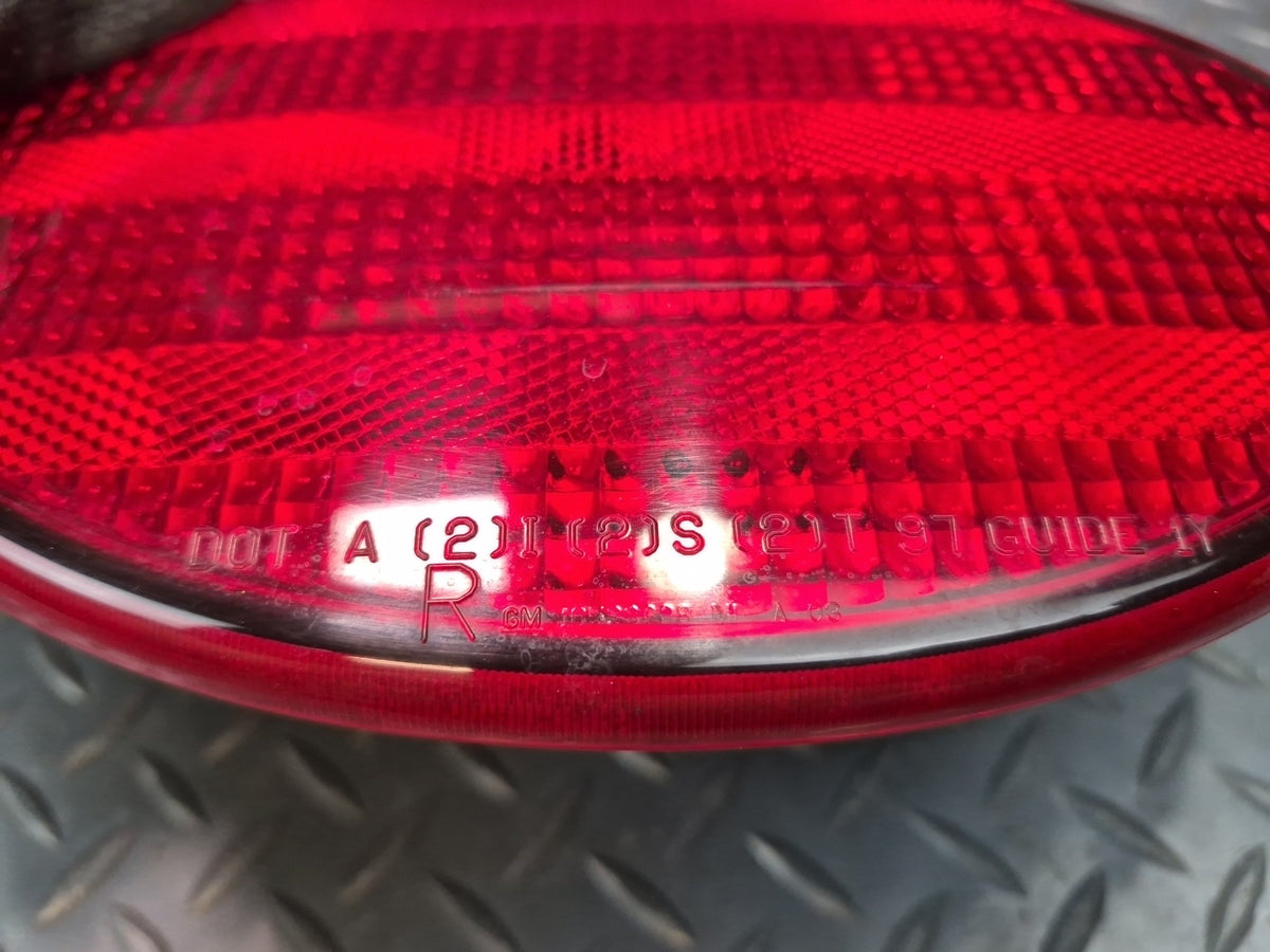 97-04 Chevrolet Corvette C5 Set of 4 Rear Left & Right Tail Light Lamp OEM