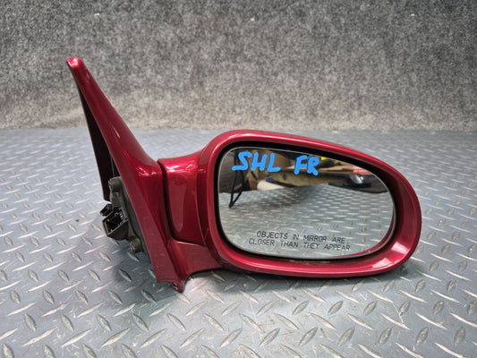 99-02 Mercedes R129 SL500 SL600 Right Door Exterior Side View Mirror RED OEM
