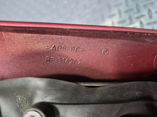 99-02 Mercedes R129 SL500 SL600 Right Door Exterior Side View Mirror RED OEM